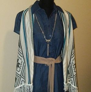 Everyday Chic Denim Jean Dress